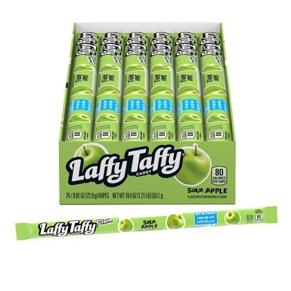 US Toy CA710 0.81 oz Laffy Taffy Stick, Sour Apple - Case of 24 