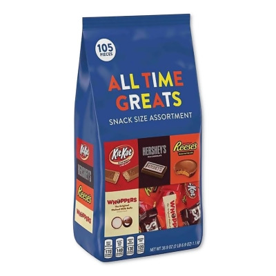 Hersheys HRS20243 38.9 oz All Time Greats Milk Chocolate - 105 Count 