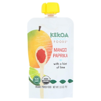 Kekoa KHRM02301866 3.5 oz Mango Paprika Squeeze Pouch 