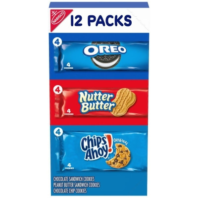 Nabisco CDB74869 20.16 oz Assorted Variety Pack Cookies - Pack of 12 