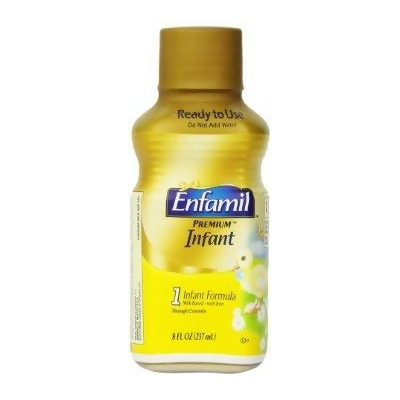 Mead Johnson 75138401 8 oz Enfamil Infant Formula Ready to Use Bottle 