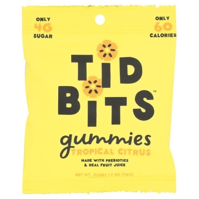 Tidbits Candy KHCH02309367 1.4 oz Tropical Citrus Gummies 
