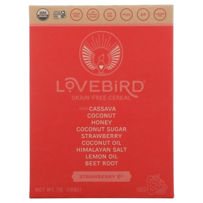 Lovebird KHCH02311262 7 oz Cereal Strawberry 