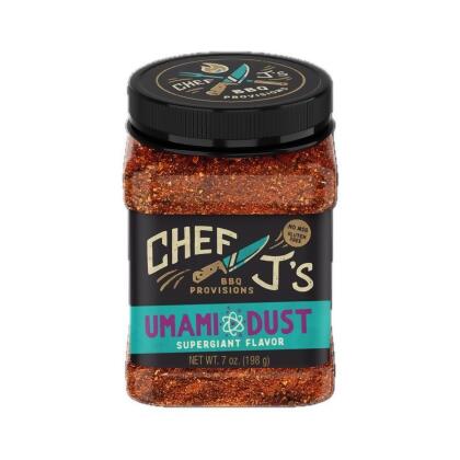 Chef JS BBQ Provisions 8110242 7 oz Umami Dust BBQ Rub 
