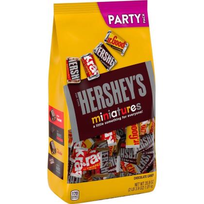 Green Rabbit Holdings B2946831 Hersheys Miniatures Chocolate Candy Assortment - 35.9 oz 