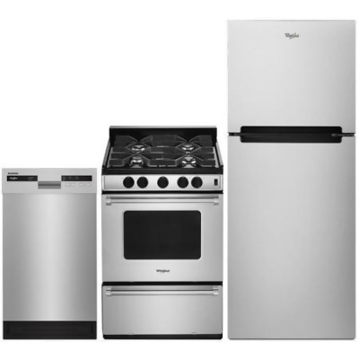 3 Piece ADA Compliant Apartment Size Kitchen Appliance ...