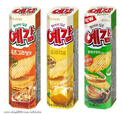 KKS380174 韓國 ORION好麗友 預感香烤洋芋片 64g/盒 