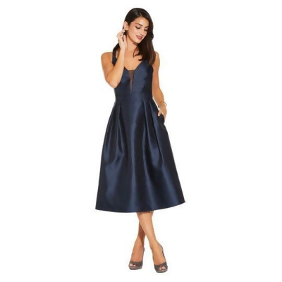 Sleeveless Taffeta Dress