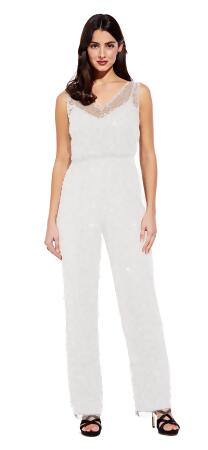 adrianna papell beaded jumpsuit