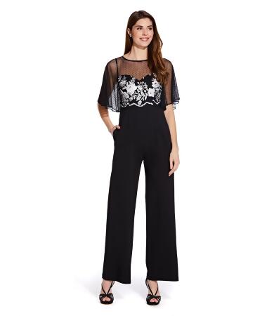 floral embroidered jumpsuit