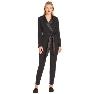 tuxedo jumpsuit long sleeve