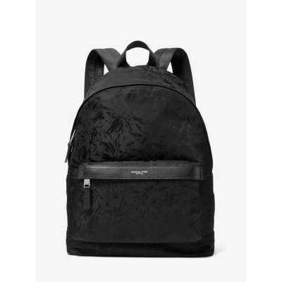 kent floral nylon jacquard backpack