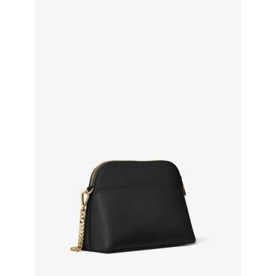 michael kors crossgrain leather dome crossbody