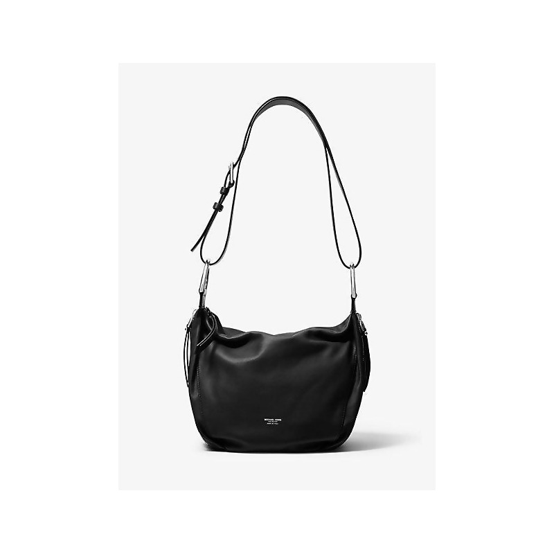 michael kors leather hobo