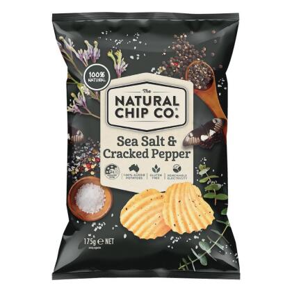 “康然”海鹽胡椒味波浪薯片 175g 