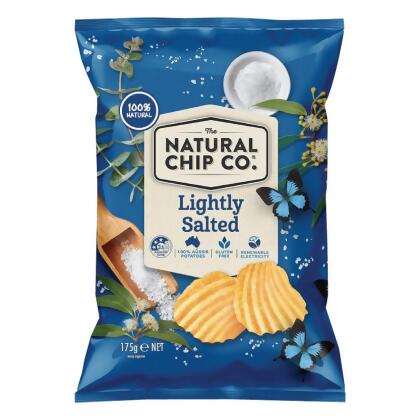 “康然”海鹽味波浪薯片 175g 