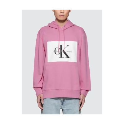 calvin klein box logo hoodie