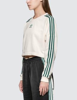 cropped sweater adidas