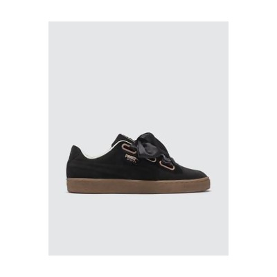puma basket heart corduroy wn's