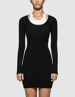 alexander wang long sleeve dress