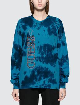 guess tie dye shoes