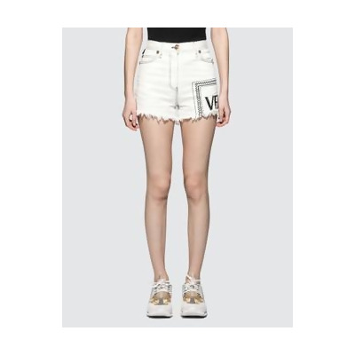 versace denim shorts