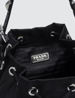 prada studded bucket bag