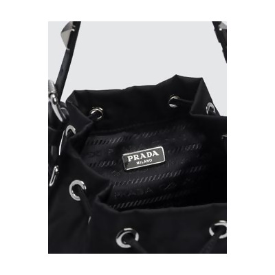 prada studded bucket bag