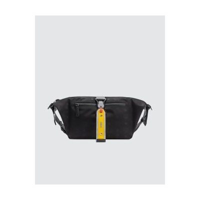 Mcm Resnick Monogrammed Nylon Belt Bag