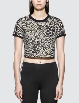adidas leopard print top