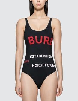 burberry print swimsuit