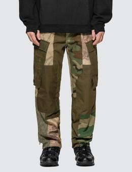cargo patchwork pants