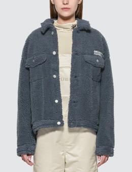 stussy trucker jacket