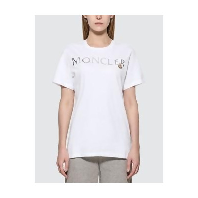 moncler logo print t shirt