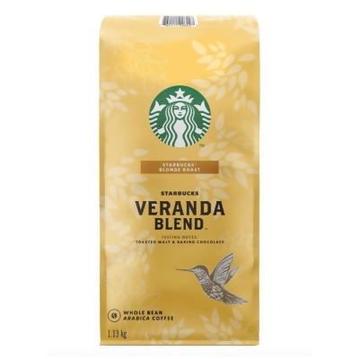 Starbucks Veranda Blend 黃金烘焙綜合咖啡豆 1.13公斤 星巴克 咖啡豆 Starbucks Veranda Blend Whole Bean Coffee 1.13kg 