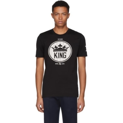 T y Dolce rey Shirt corona negro Gabbana HqqF4