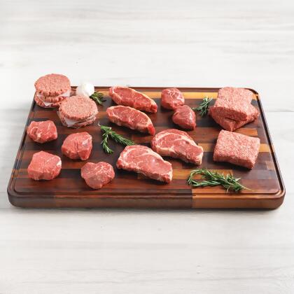 Rastelli's Grass-Fed Beef Pack, 19 Total Count, 9.75 lbs total 