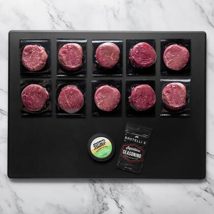 Rastelli's Filet Mignon Steaks with Butter - 5 oz. Portions alternate image