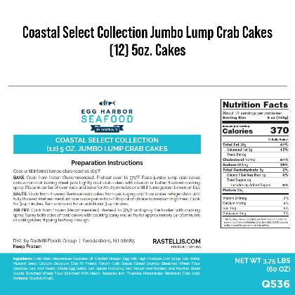 Rastelli's Jumbo Lump Crab Cakes 5 oz. Portions alternate image