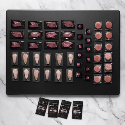 Rastelli's Burger, Steak and Chicken Grilling Bundle Pack, 48 Total Pieces - 13 lbs Total alternate image