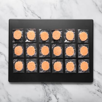 Rastelli's Salmon Butcher Burgers, (18 - 5 oz. Portions) 5.625 lbs alternate image