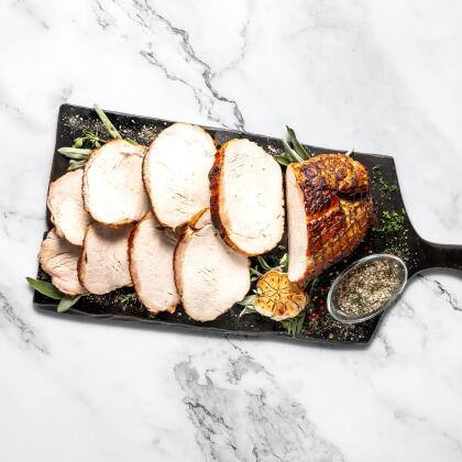 Rastelli's Boneless Turkey Breast Roast, Tuscan Rub, 4 lbs. Total alternate image