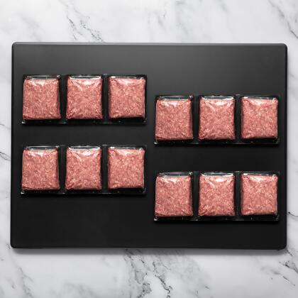 Rastelli's ABF Grass Fed Ground Beef, (12/1 lb. Packs), 12 lbs. Total alternate image