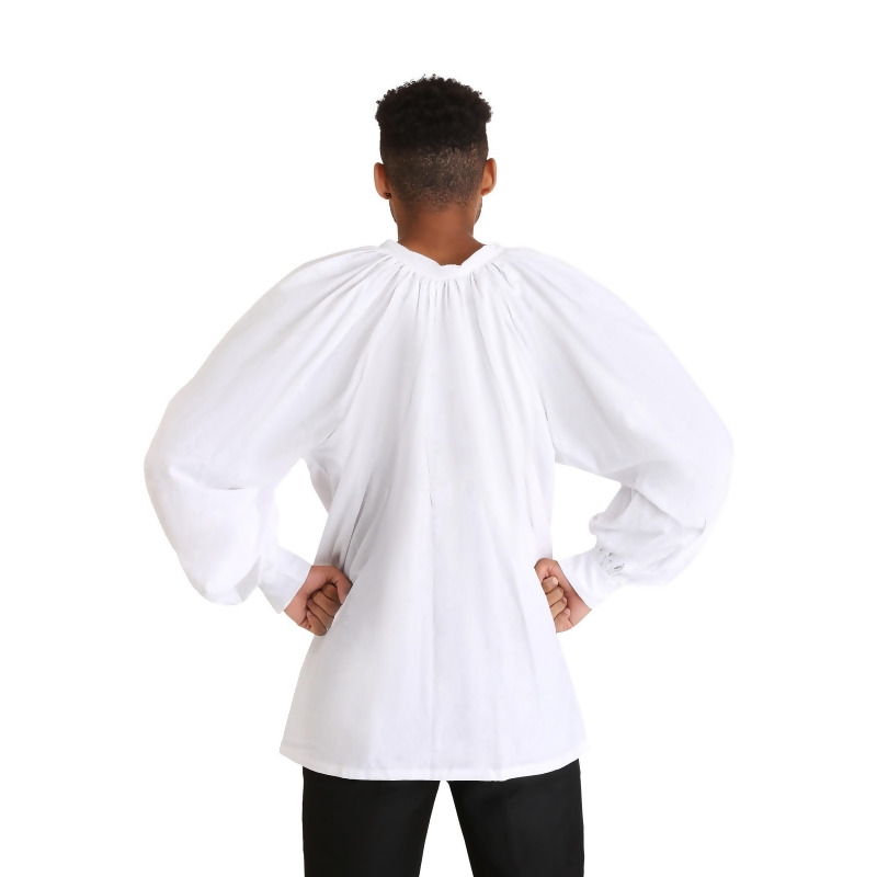 white peasant shirt