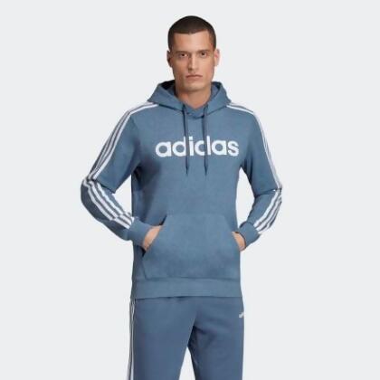 adidas striped hoodie mens