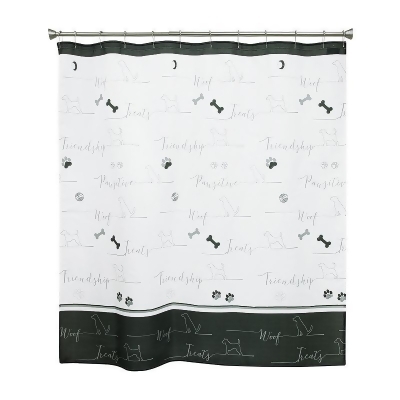 Bacova Guild Underline Dogs Shower Curtain From Jcpenney At Shop Com