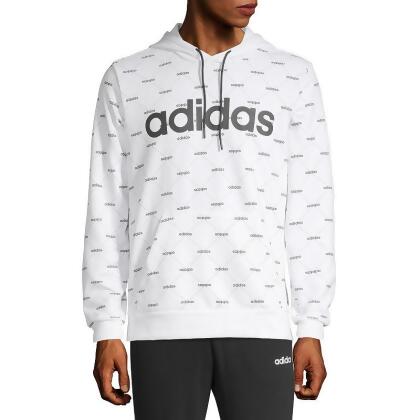 adidas mens white sweatshirt