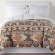 North Pole Trading Co Faux Mink To Sherpa Comforter Size Full