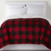 North Pole Trading Co Faux Mink To Sherpa Comforter Size Full