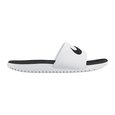 nike kawa slide men's white